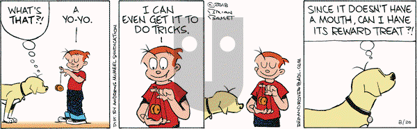 Red and Rover on Monday August 20, 2018 Comic Strip