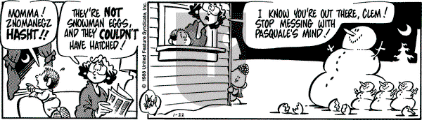 Rose is Rose on Friday January 22, 1988 Comic Strip