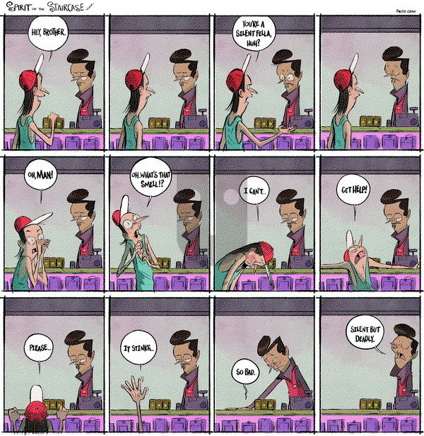 Spirit of the Staircase on Friday August 2, 2024 Comic Strip