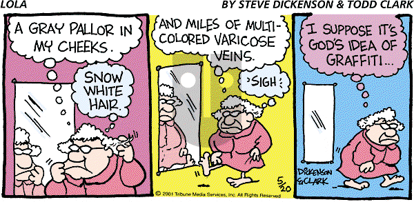 Lola on Sunday May 20, 2001 Comic Strip