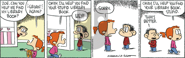 Baby Blues on Saturday March 6, 2010 Comic Strip