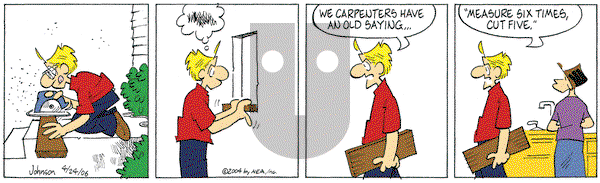 Arlo and Janis on Monday April 24, 2006 Comic Strip