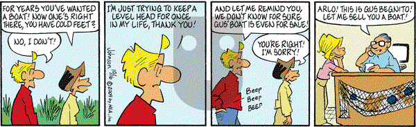 Arlo and Janis on Friday October 16, 2009 Comic Strip