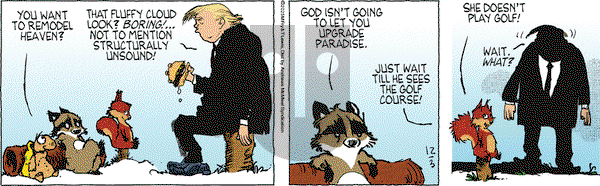 Over the Hedge on Wednesday December 3, 2025 Comic Strip