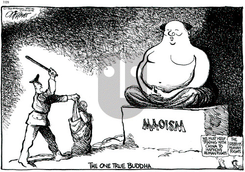 Pat Oliphant on Thursday July 29, 1999 Comic Strip