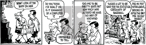Betty on Monday July 3, 2000 Comic Strip