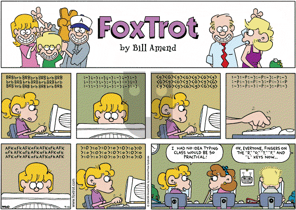 FoxTrot on Sunday September 12, 2004 Comic Strip