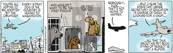 Over the Hedge on Saturday January 17, 2009 Comic Strip