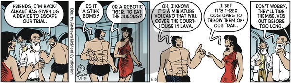 Alley Oop on Friday January 10, 2020 Comic Strip