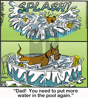 Marmaduke on Wednesday August 23, 2017 Comic Strip