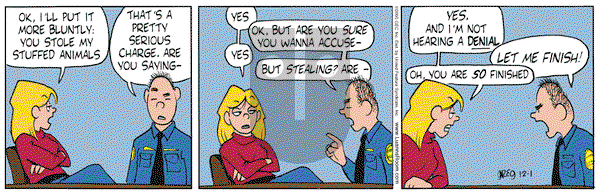 Luann on Wednesday December 7, 2005 Comic Strip