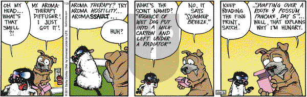 Get Fuzzy on Monday July 29, 2013 Comic Strip