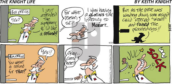 The Knight Life on Sunday June 23, 2019 Comic Strip