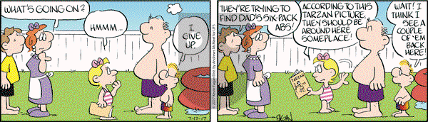 Drabble on Monday July 17, 2017 Comic Strip