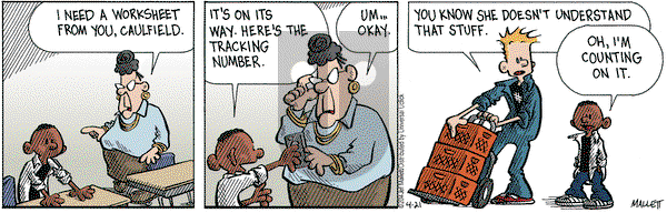 Frazz on Monday April 21, 2014 Comic Strip
