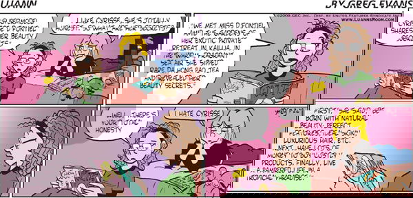 Luann on Sunday March 22, 2009 Comic Strip