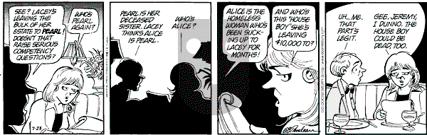 Doonesbury - Thursday July 23, 1998 Comic Strip