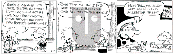 Soup to Nutz - Old on Thursday April 22, 2004 Comic Strip