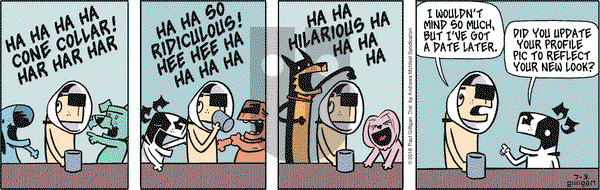 Pooch Cafe on Tuesday July 3, 2018 Comic Strip