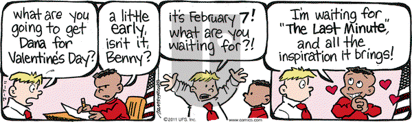 JumpStart on Monday February 7, 2011 Comic Strip