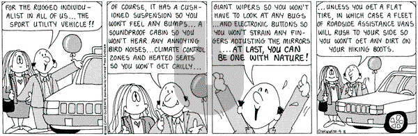 Cathy Classics on Friday September 8, 1995 Comic Strip
