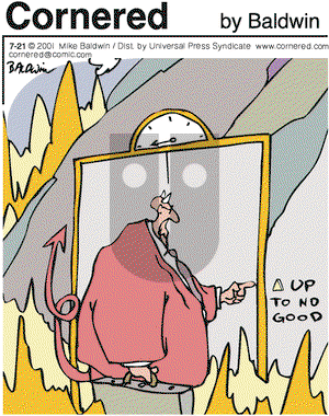 Cornered on Saturday July 21, 2001 Comic Strip