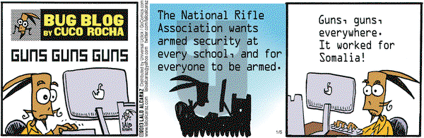 La Cucaracha on Saturday January 5, 2013 Comic Strip