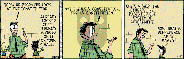 Grand Avenue on Tuesday September 19, 2017 Comic Strip