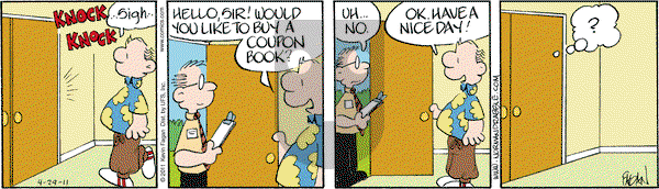 Drabble on Friday April 29, 2011 Comic Strip