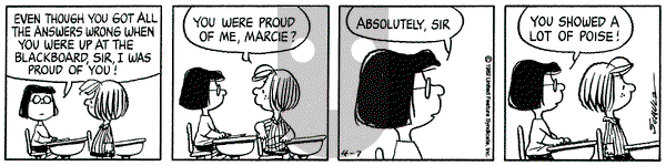 Peanuts on Wednesday April 7, 1982 Comic Strip