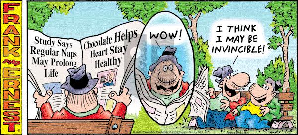 Frank and Ernest on Sunday September 27, 2009 Comic Strip