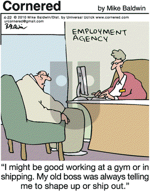 Cornered on Thursday April 22, 2010 Comic Strip