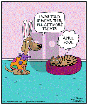 Half Full on Wednesday April 1, 2015 Comic Strip