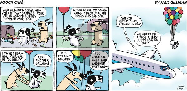 Pooch Cafe on Sunday June 25, 2017 Comic Strip