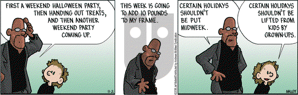 Frazz on Friday November 2, 2018 Comic Strip