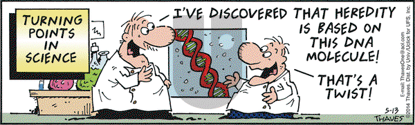 Frank and Ernest on Tuesday May 13, 2014 Comic Strip