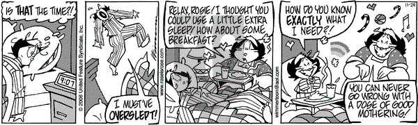 Rose is Rose on Friday November 24, 2006 Comic Strip