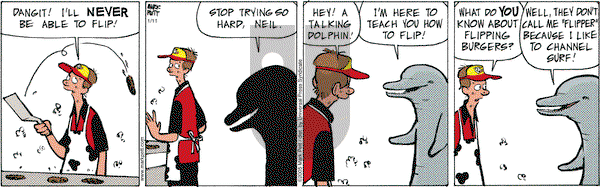 Lucky Cow - Tuesday January 11, 2005 Comic Strip