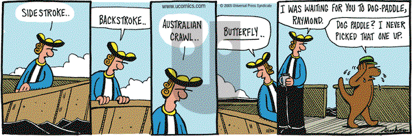 Overboard on Wednesday November 30, 2005 Comic Strip