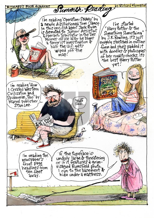 Richard's Poor Almanac on Monday February 24, 2025 Comic Strip