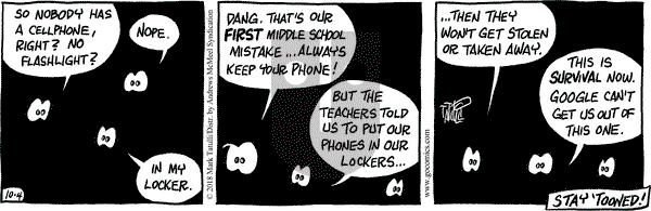 Heart of the City on Thursday October 4, 2018 Comic Strip