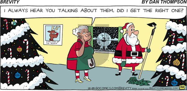 Brevity on Sunday December 25, 2016 Comic Strip