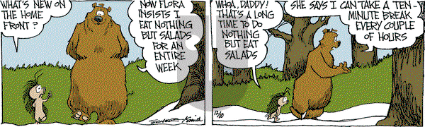 The Grizzwells on Saturday December 10, 2016 Comic Strip