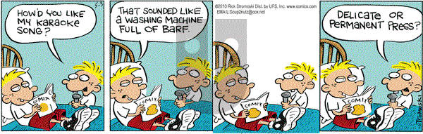 Soup to Nutz - Old on Monday May 3, 2010 Comic Strip