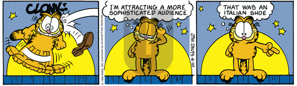 Garfield on Monday June 10, 1996 Comic Strip