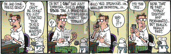 Monty on Monday March 29, 2021 Comic Strip