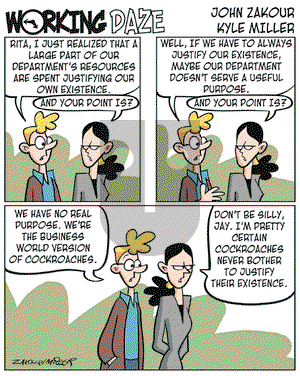 Working Daze on Tuesday October 18, 2005 Comic Strip