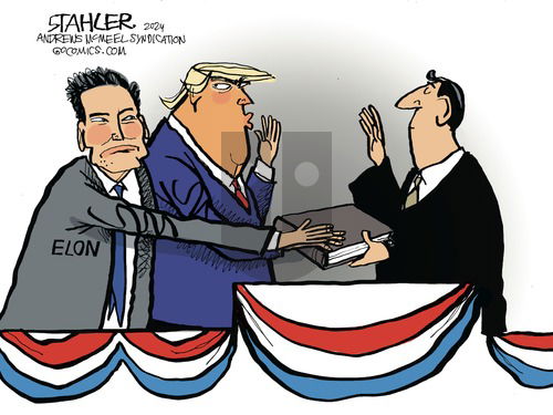 Jeff Stahler on Sunday December 22, 2024 Comic Strip