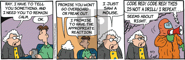 Lola on Monday April 7, 2014 Comic Strip