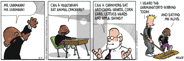 Frazz on Wednesday February 11, 2004 Comic Strip